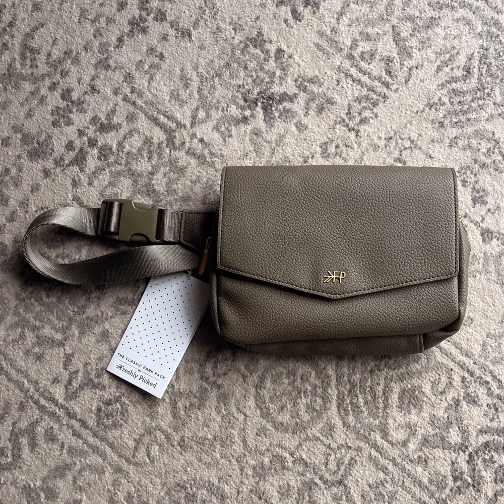 Freshly Picked Olive Green Crossbody Bag